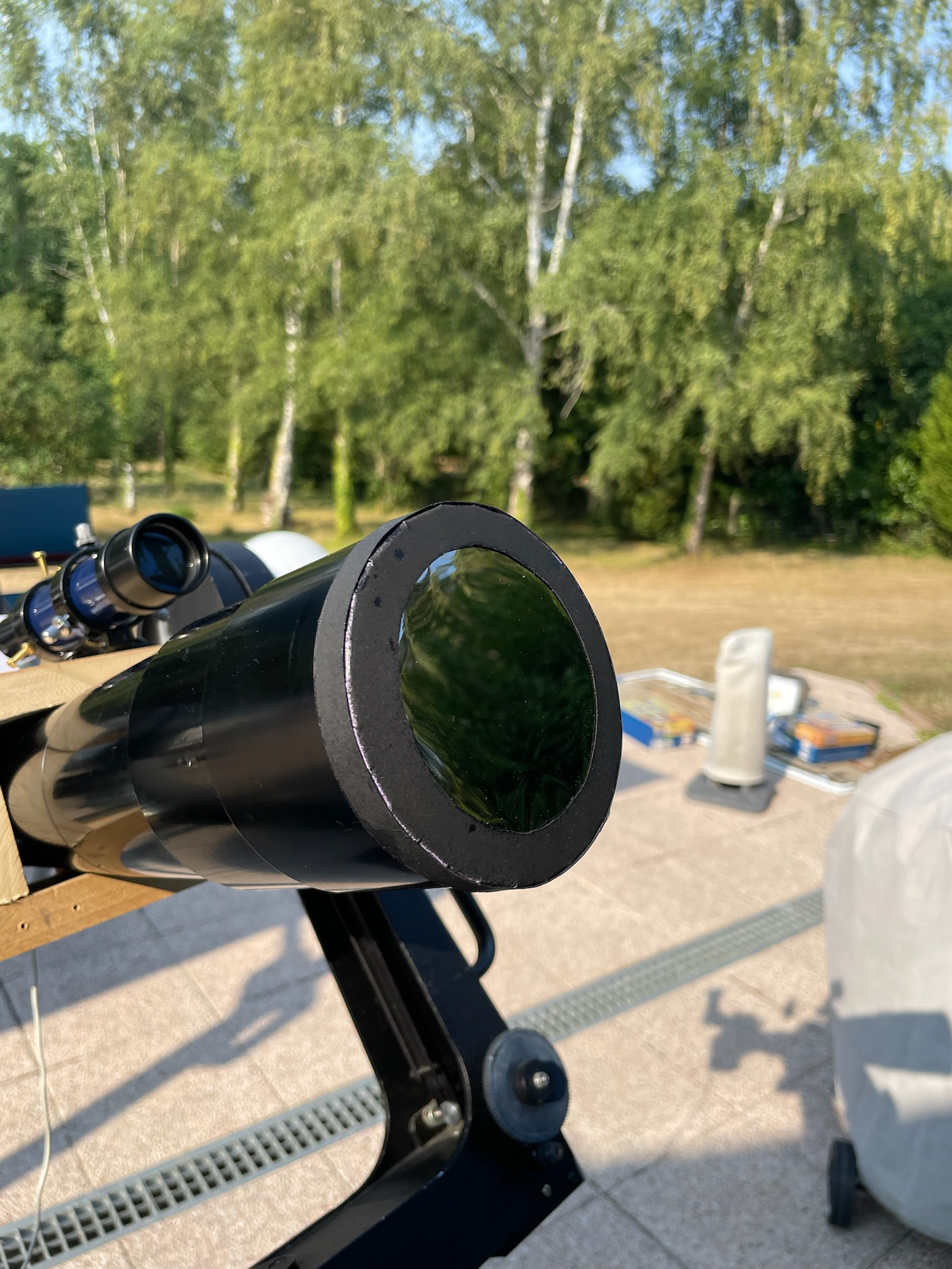 Home-made solar filter