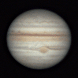 Jupiter rotation time lapse