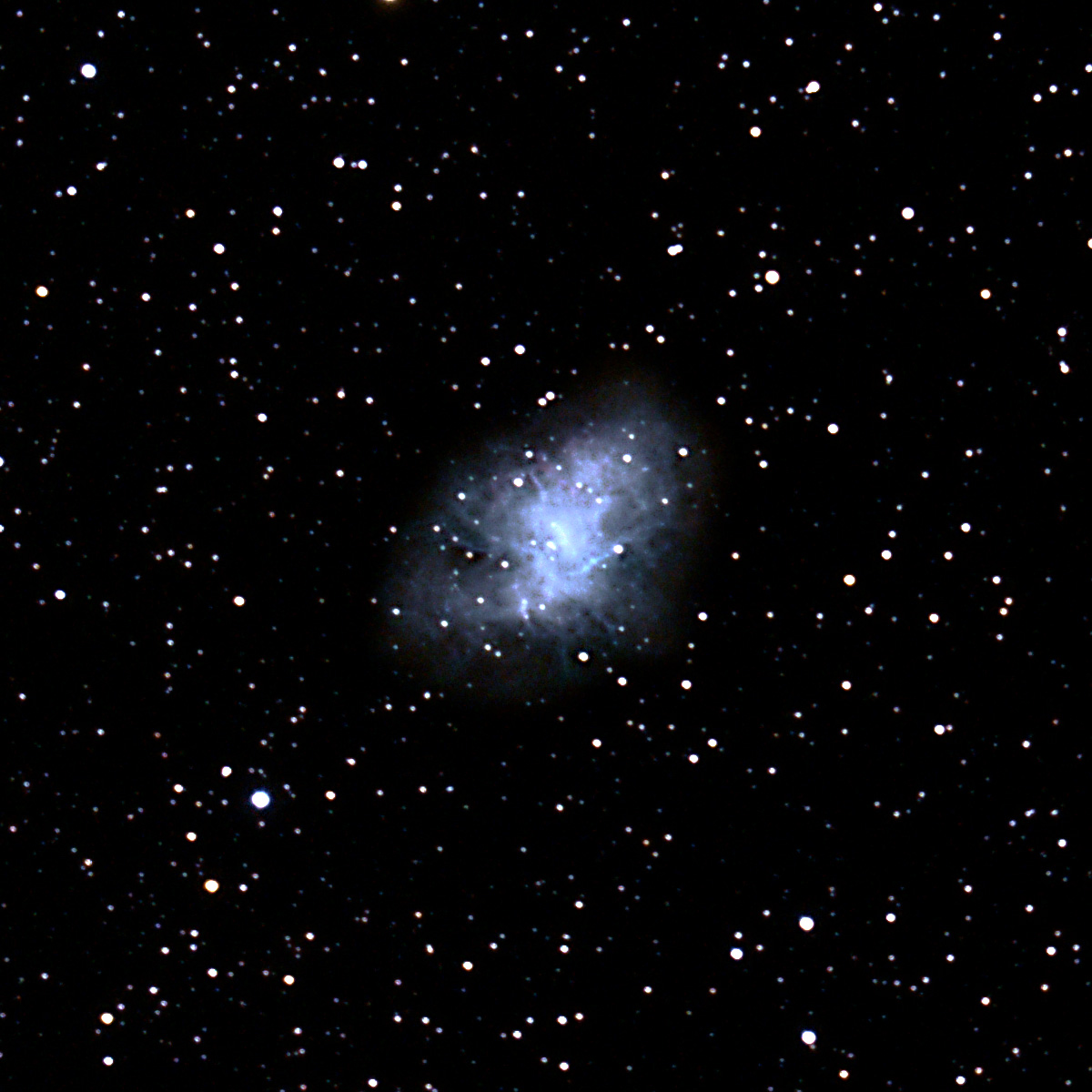 M1 the Crab Nebula in Taurus