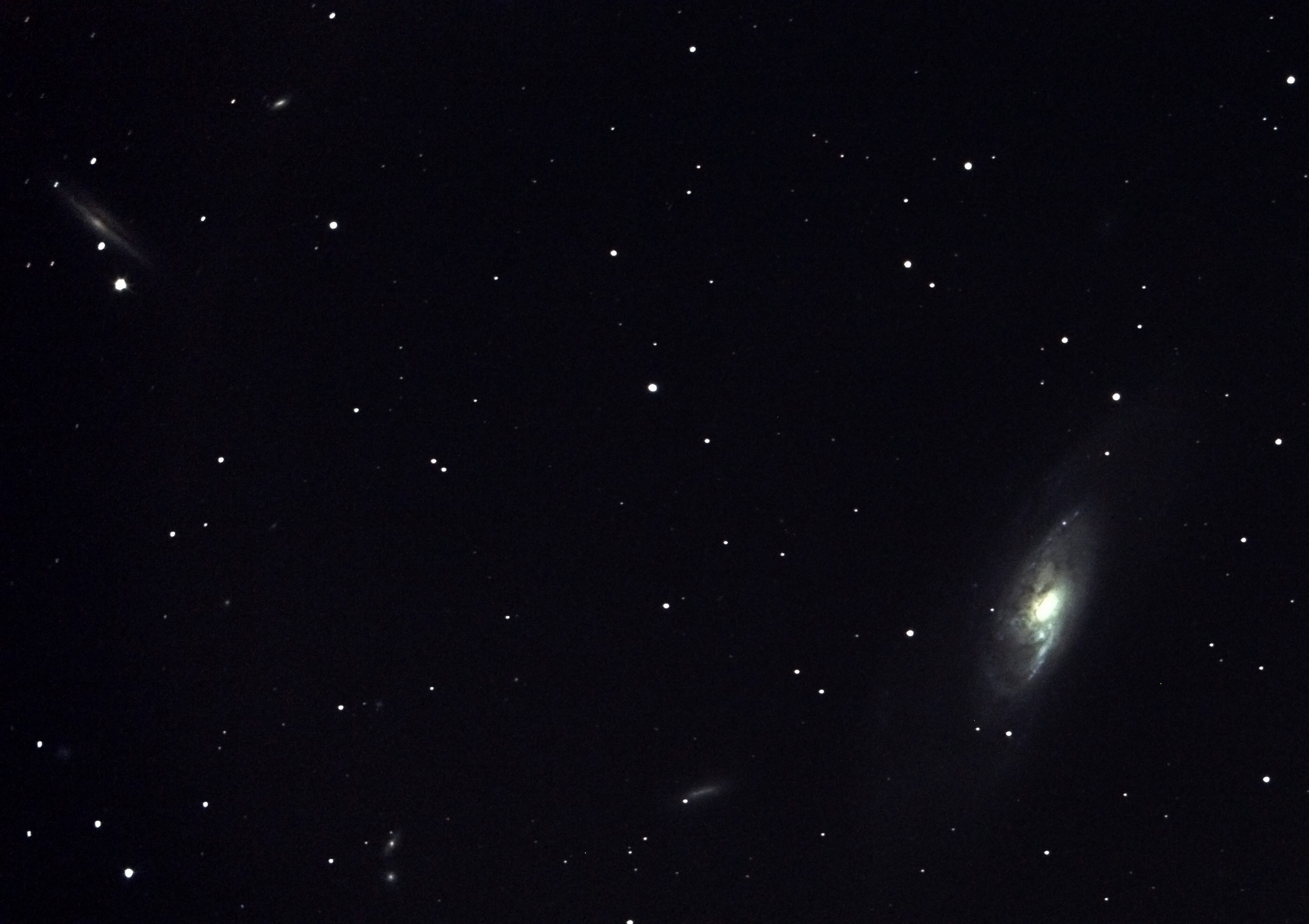 Messier 106 in Canes venatici