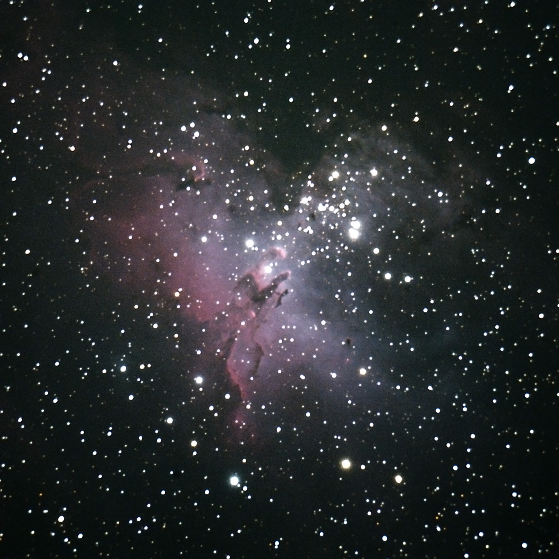 M16 the Eagle Nebula in Serpens