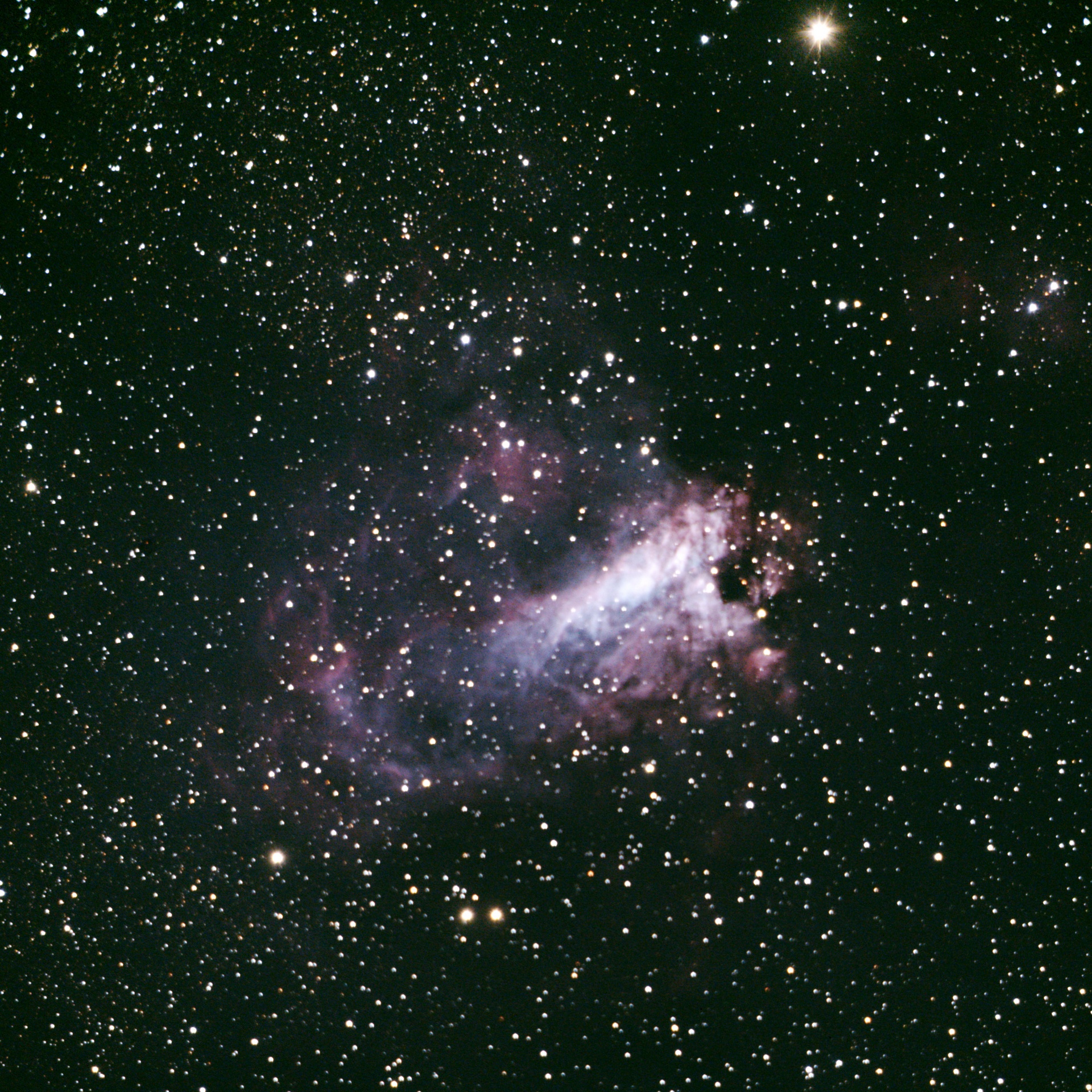 M17 The Omega / Horseshoe Nebula in Sagittarius