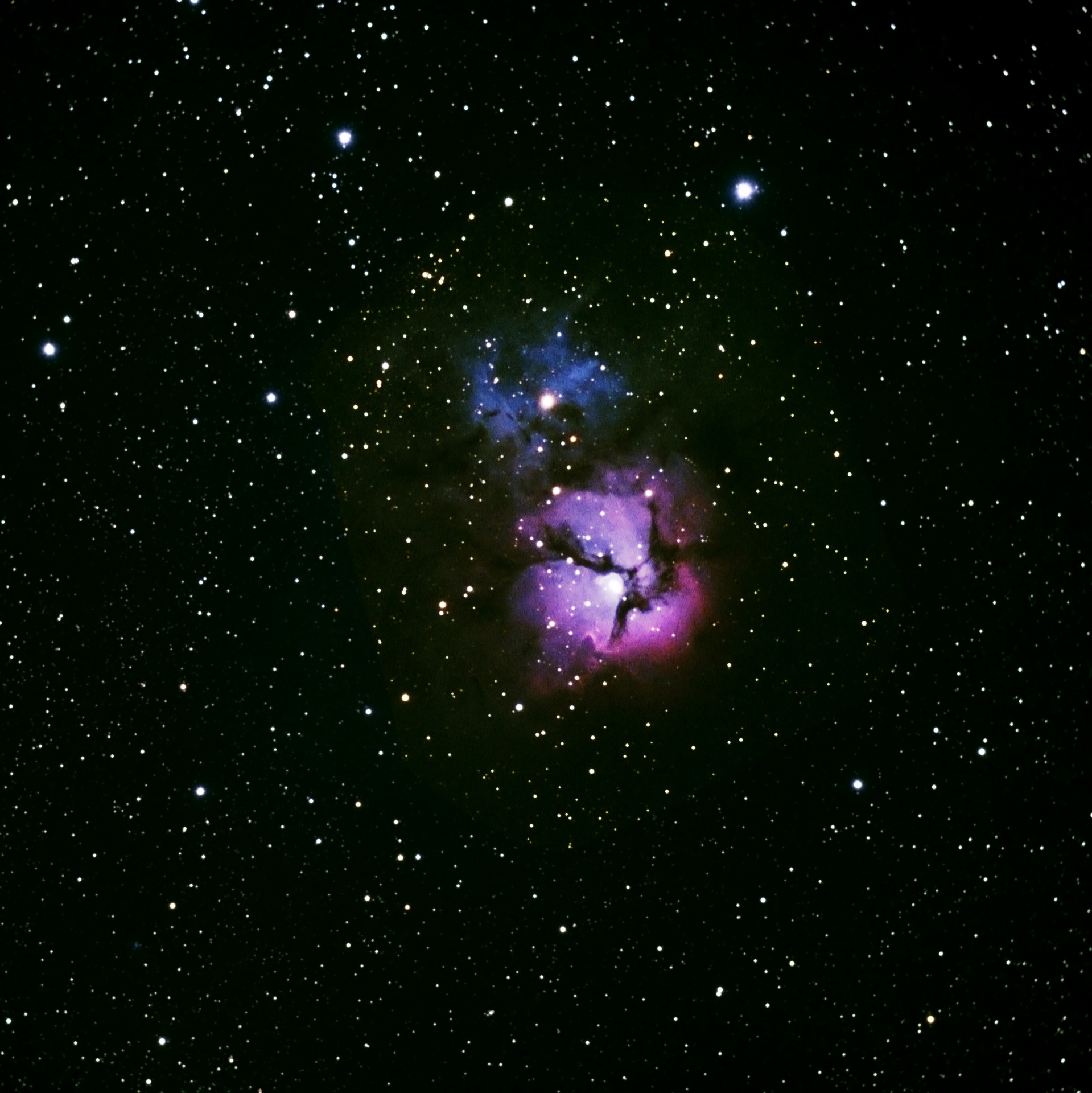 M20 The Trifid Nebula in Sagittarius